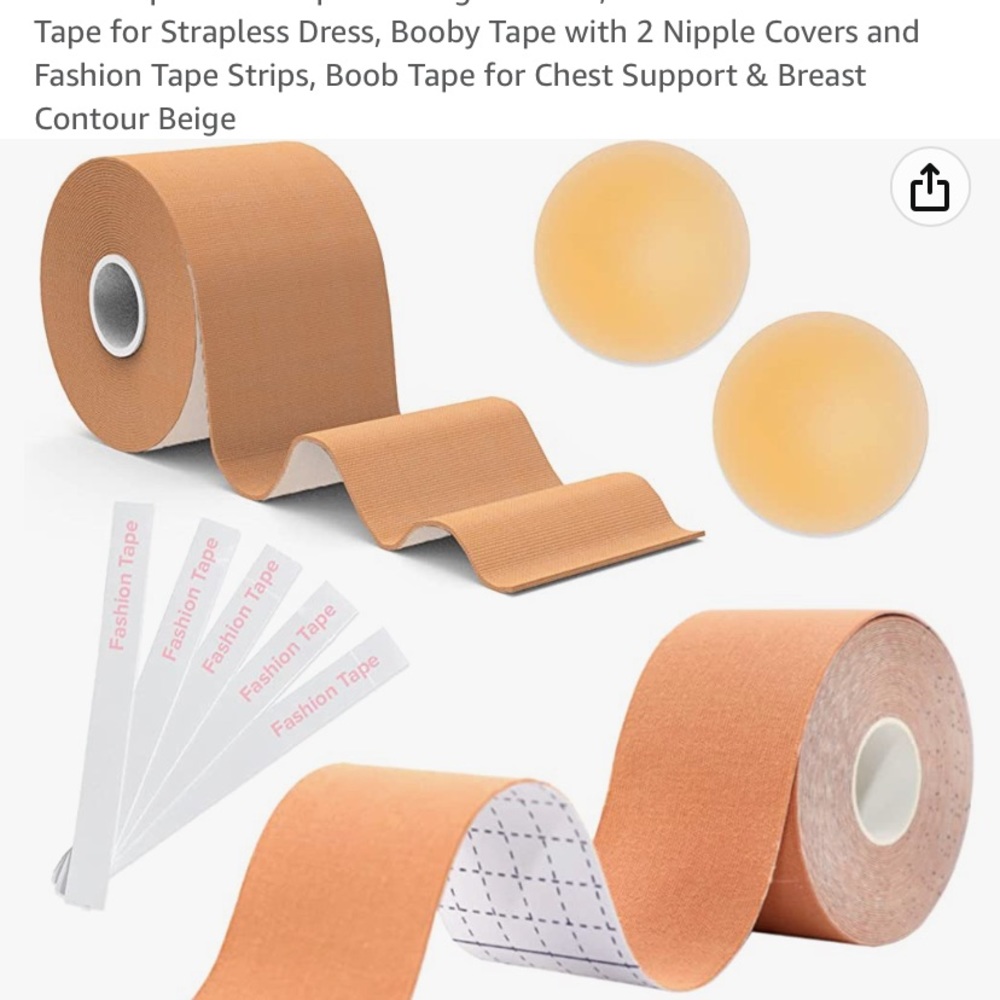 Jj care hypoallergenic boob tape‎ . New in box